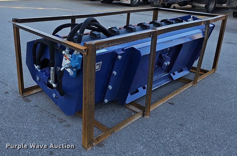 image for item MH9385 2023 Handy Attachments HVR76  skid steer vibratory drum roller