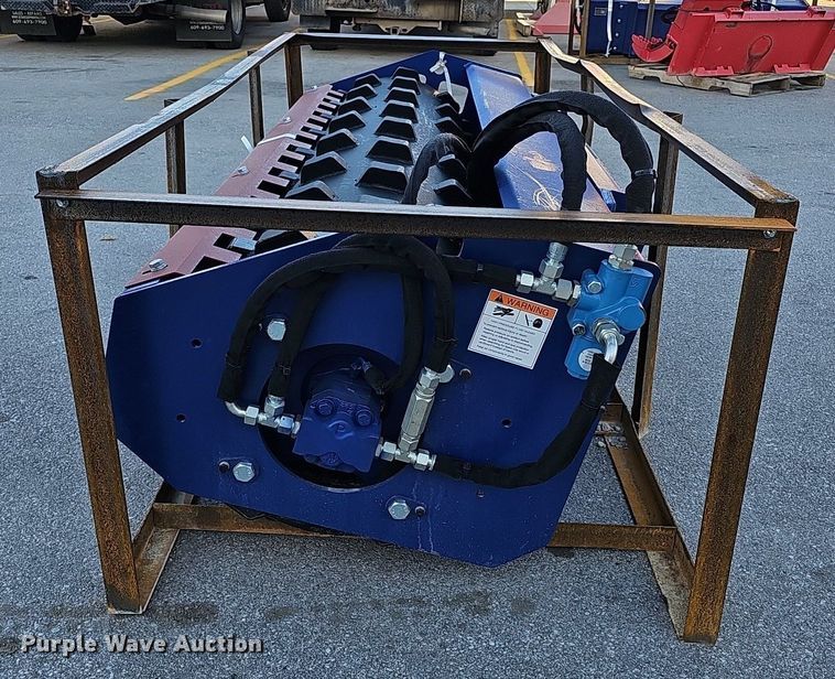 image for item MH9385 2023 Handy Attachments HVR76  skid steer vibratory drum roller