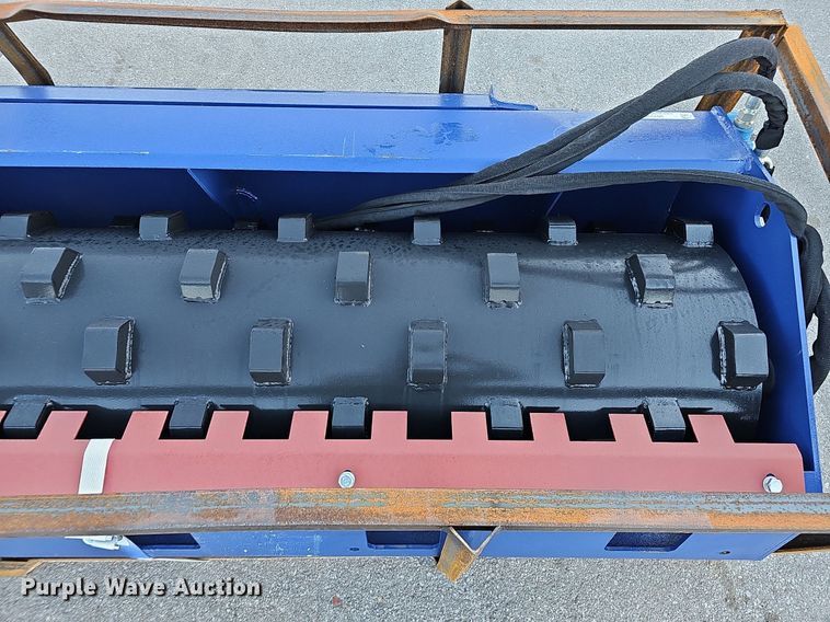 image for item MH9385 2023 Handy Attachments HVR76  skid steer vibratory drum roller