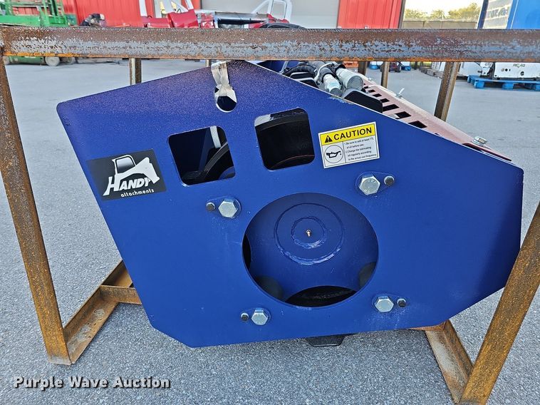 image for item MH9385 2023 Handy Attachments HVR76  skid steer vibratory drum roller