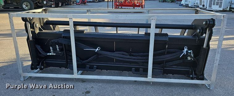 image for item MH9387 2023 Heavy Grass Fork Grapple 78 in  skid steer root grapple bucket