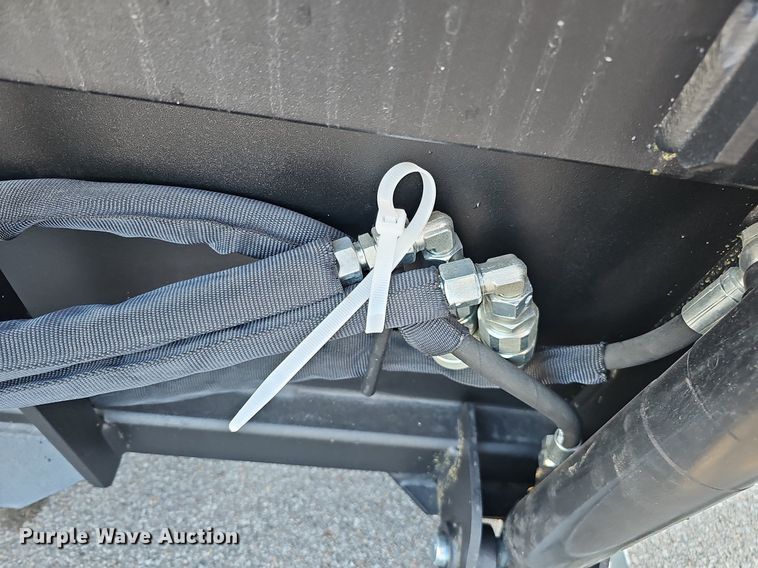 image for item MH9387 2023 Heavy Grass Fork Grapple 78 in  skid steer root grapple bucket