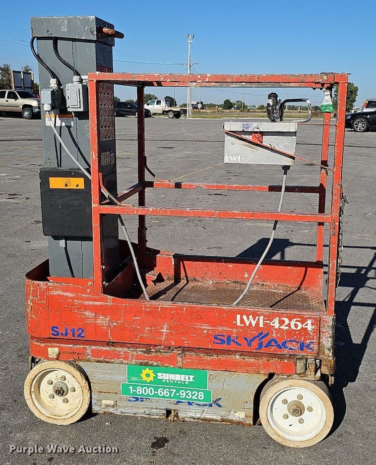 image for item MH9391 2012 Skyjack SJ12  vertical lift