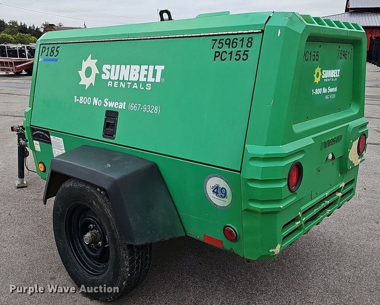 image for item MH9403 2015 Doosan P185WDO-T4F  air compressor