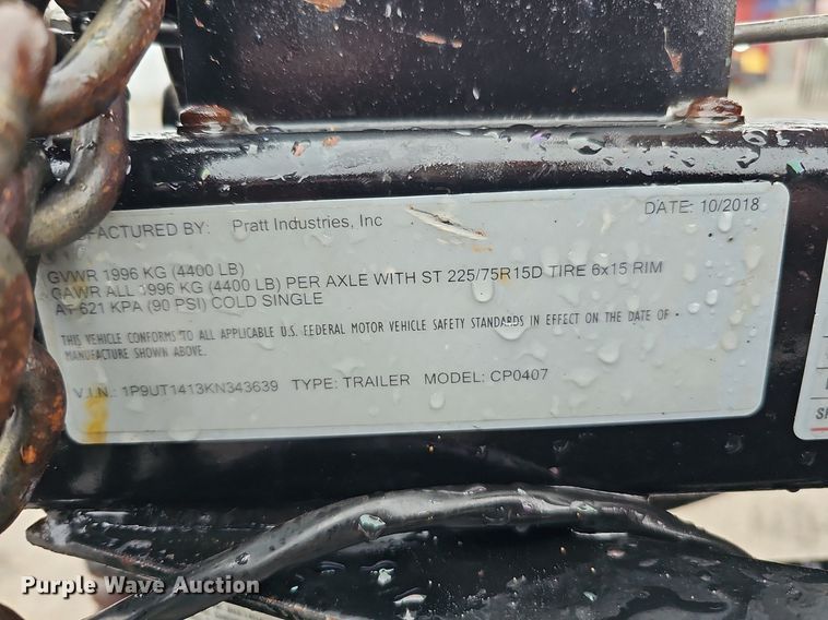 image for item MH9404 2001 Ingersoll Rand  P185WJDJ air compressor