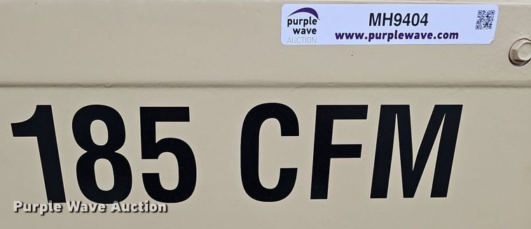 image for item MH9404 2001 Ingersoll Rand  P185WJDJ air compressor