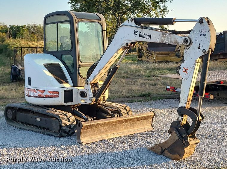 image for item MJ9413 2008 Bobcat 430HAG  mini excavator