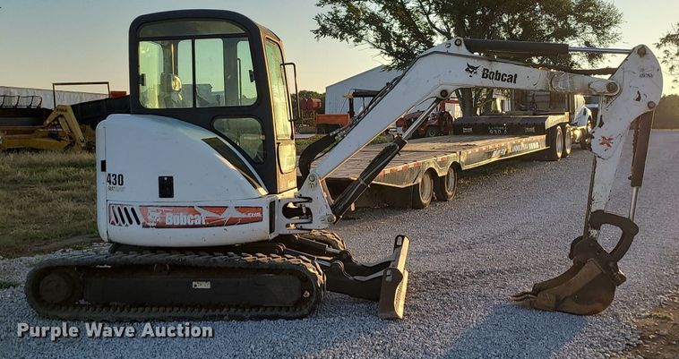 image for item MJ9413 2008 Bobcat 430HAG  mini excavator