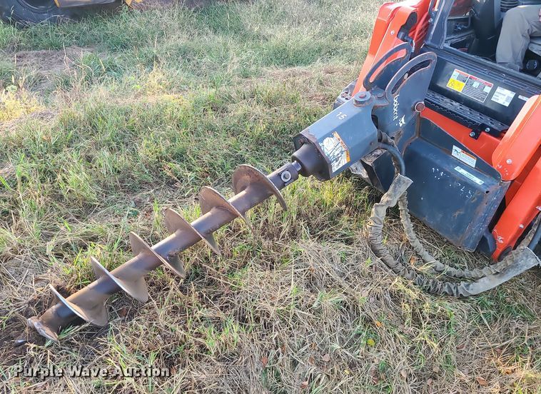 image for item MJ9414 Bobcat  skid steer auger