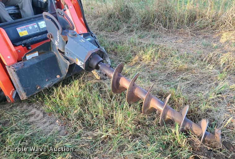 image for item MJ9414 Bobcat  skid steer auger