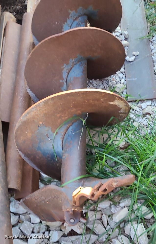 image for item MJ9414 Bobcat  skid steer auger