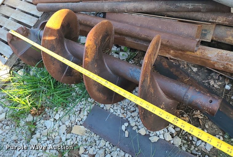 image for item MJ9414 Bobcat  skid steer auger