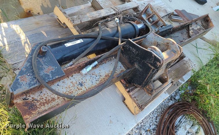 image for item MJ9415 Excavator wood splitter