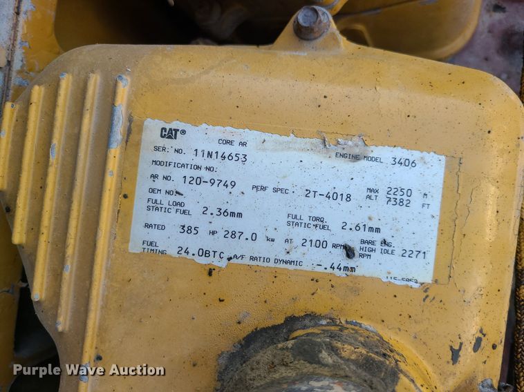 image for item MJ9421 1996 Caterpillar D400D haul truck