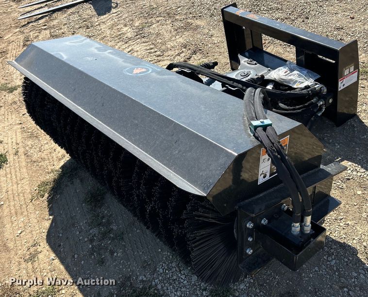 image for item MO9061 2023 Wolverine PAB-11-72W  skid steer broom