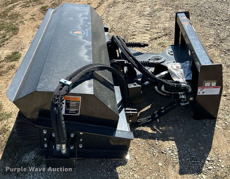 image for item MO9061 2023 Wolverine PAB-11-72W  skid steer broom