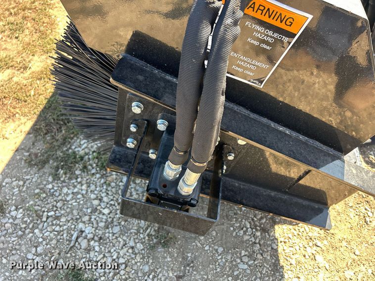 image for item MO9061 2023 Wolverine PAB-11-72W  skid steer broom