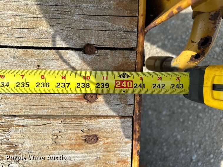 image for item MQ9450 2014 Behnke  tilt deck equipment trailer