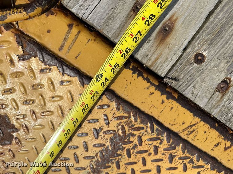 image for item MQ9450 2014 Behnke  tilt deck equipment trailer