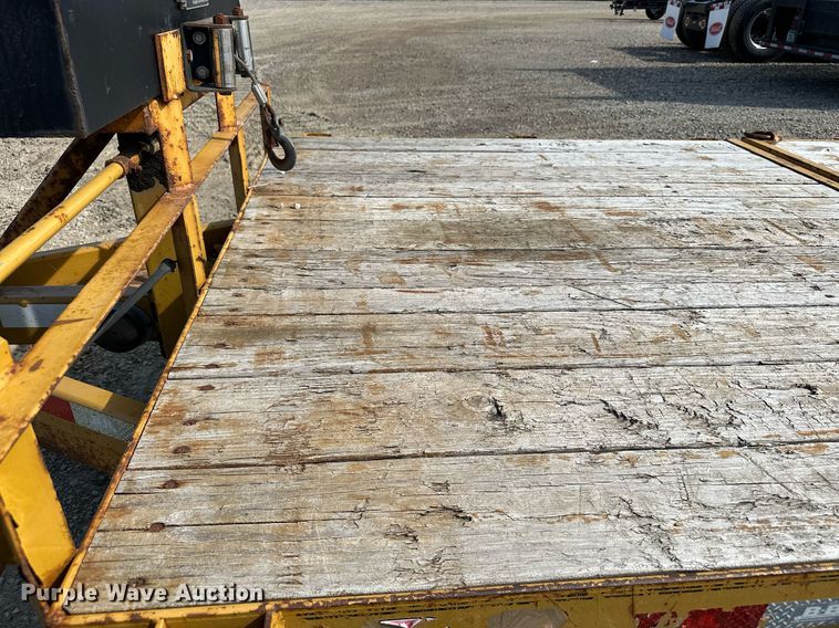 image for item MQ9450 2014 Behnke  tilt deck equipment trailer