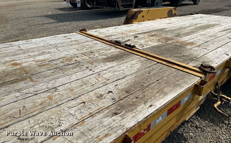 image for item MQ9450 2014 Behnke  tilt deck equipment trailer