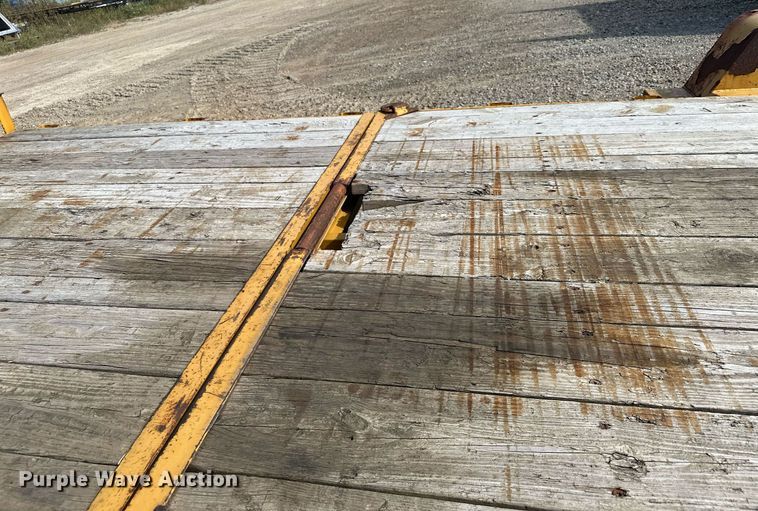 image for item MQ9450 2014 Behnke  tilt deck equipment trailer