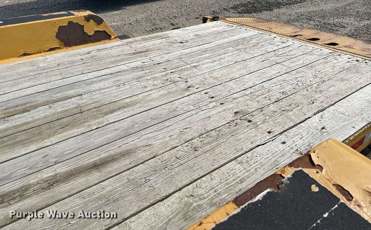 image for item MQ9450 2014 Behnke  tilt deck equipment trailer