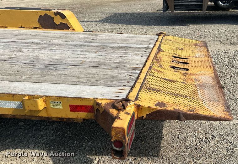 image for item MQ9450 2014 Behnke  tilt deck equipment trailer