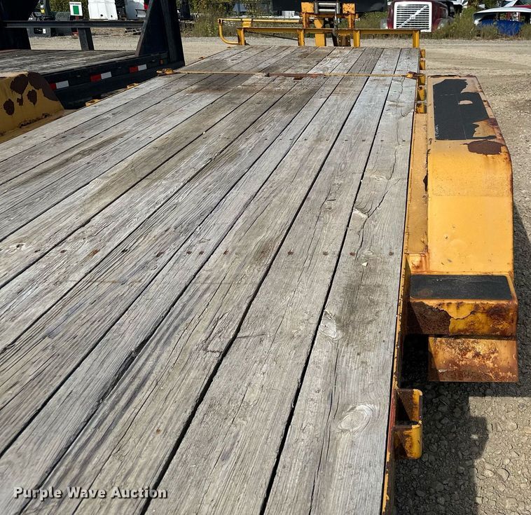 image for item MQ9450 2014 Behnke  tilt deck equipment trailer