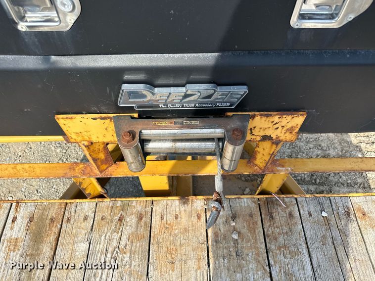 image for item MQ9450 2014 Behnke  tilt deck equipment trailer