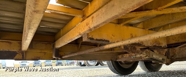 image for item MQ9450 2014 Behnke  tilt deck equipment trailer