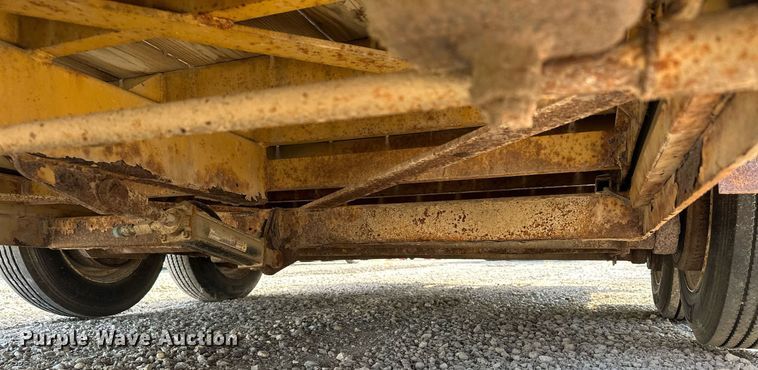 image for item MQ9450 2014 Behnke  tilt deck equipment trailer