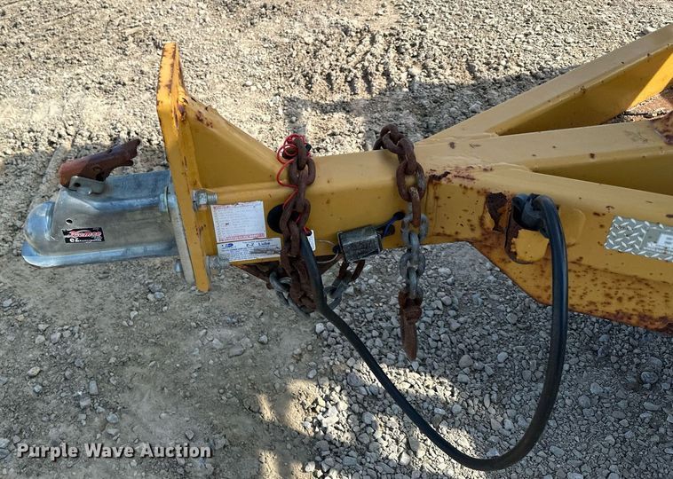 image for item MQ9450 2014 Behnke  tilt deck equipment trailer