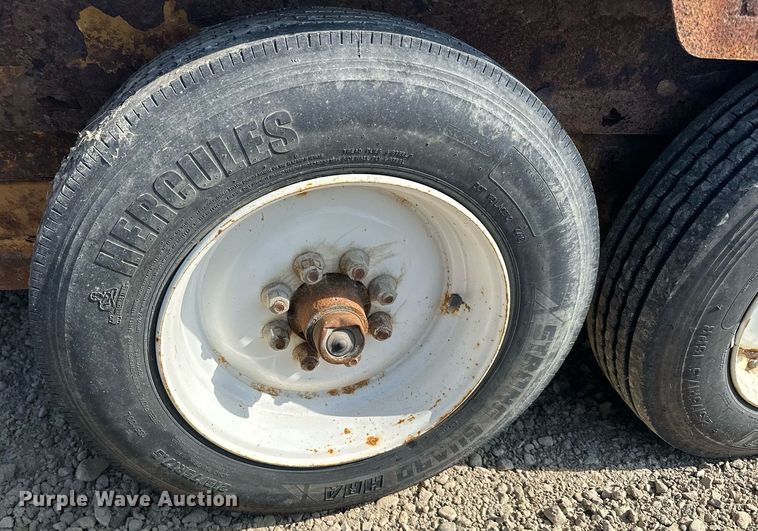 image for item MQ9450 2014 Behnke  tilt deck equipment trailer