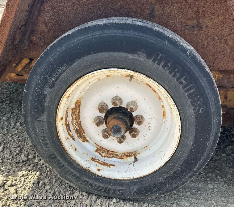 image for item MQ9450 2014 Behnke  tilt deck equipment trailer