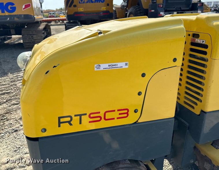 image for item MQ9451 2018 Wacker RTSC3  trench compactor