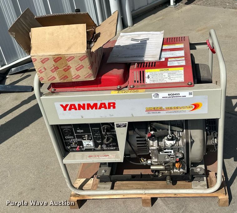 image for item MQ9453 Yanmar YDG5500W-6EI  generator