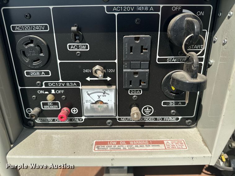 image for item MQ9453 Yanmar YDG5500W-6EI  generator