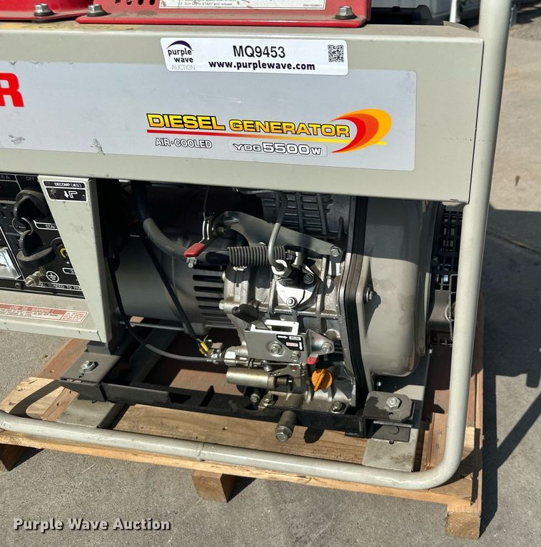 image for item MQ9453 Yanmar YDG5500W-6EI  generator