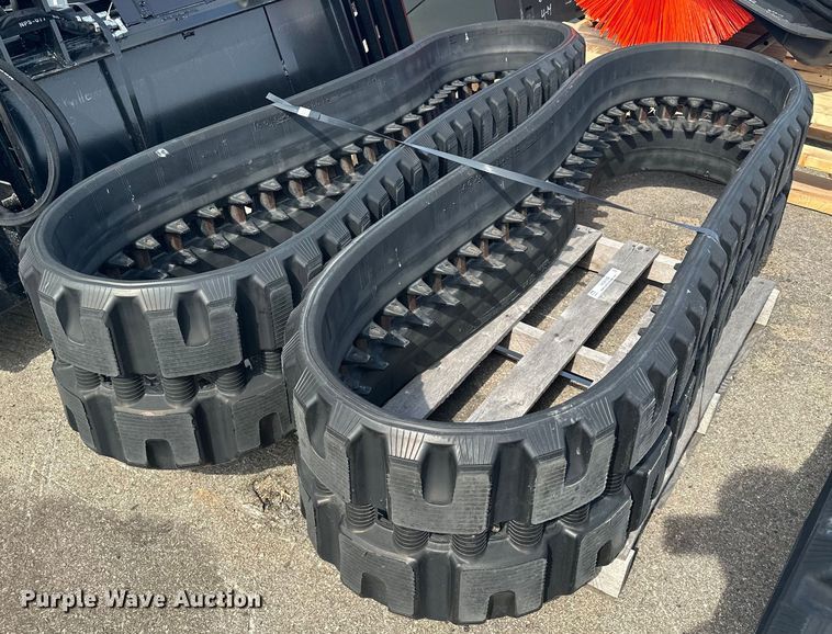 image for item MQ9455 Bobcat  (2) Bridgestone Bobcat skid steer tracks 