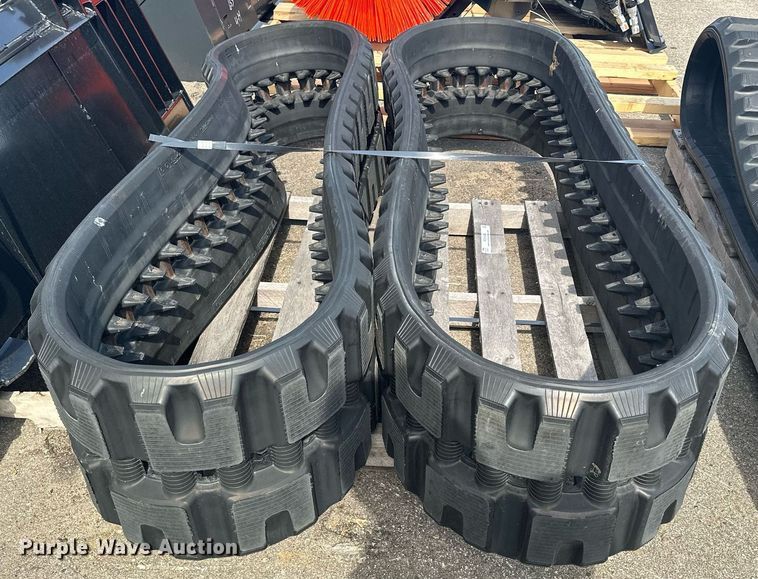 image for item MQ9455 Bobcat  (2) Bridgestone Bobcat skid steer tracks 