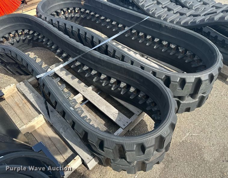 image for item MQ9455 Bobcat  (2) Bridgestone Bobcat skid steer tracks 