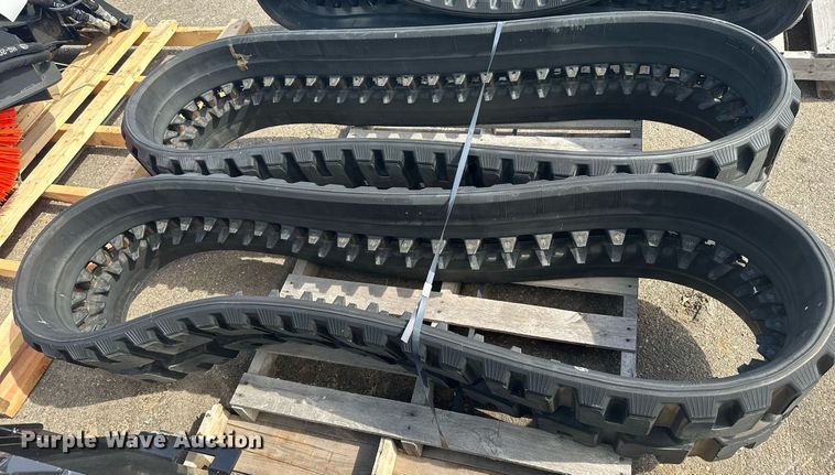 image for item MQ9455 Bobcat  (2) Bridgestone Bobcat skid steer tracks 