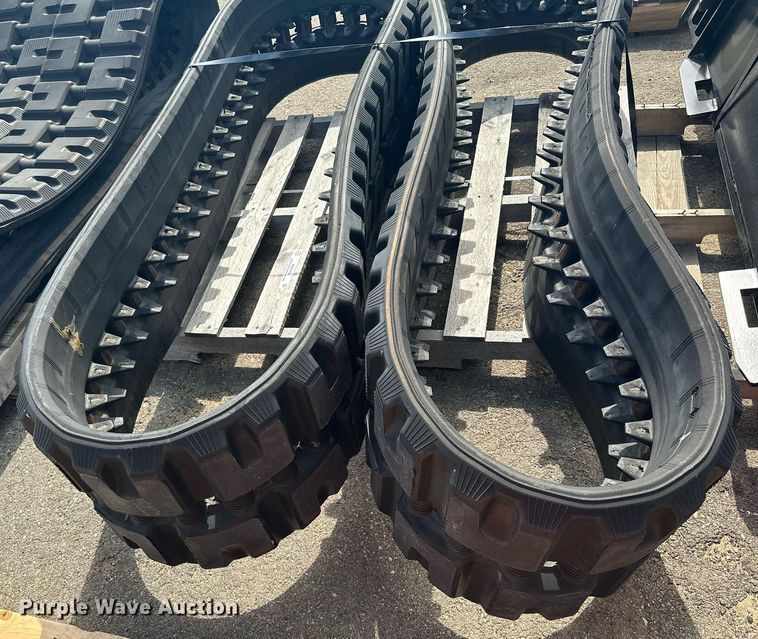 image for item MQ9455 Bobcat  (2) Bridgestone Bobcat skid steer tracks 