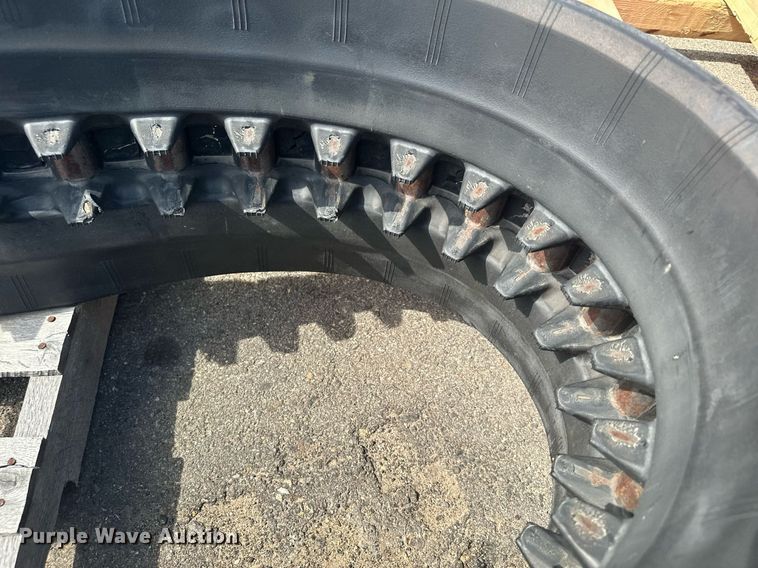 image for item MQ9455 Bobcat  (2) Bridgestone Bobcat skid steer tracks 