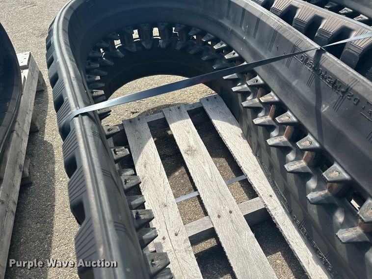 image for item MQ9455 Bobcat  (2) Bridgestone Bobcat skid steer tracks 