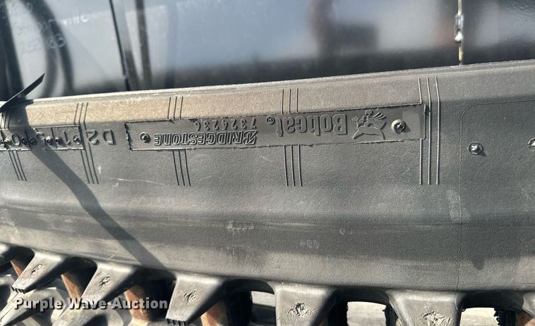 image for item MQ9455 Bobcat  (2) Bridgestone Bobcat skid steer tracks 