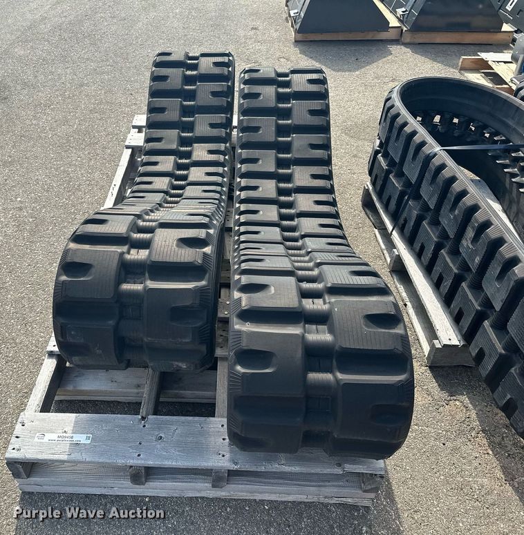image for item MQ9456 Bridgestone  Bobcat  (2) Bridgestone Bobcat skid steer tracks 