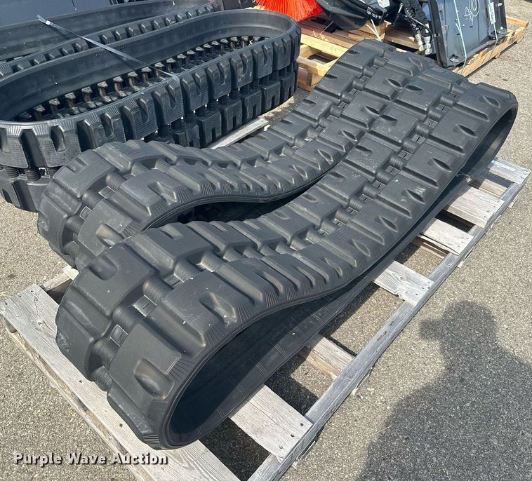 image for item MQ9456 Bridgestone  Bobcat  (2) Bridgestone Bobcat skid steer tracks 
