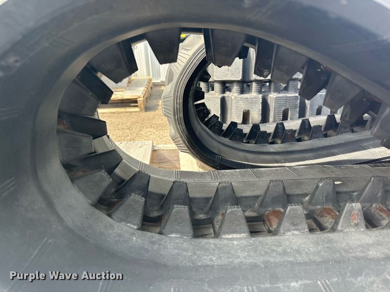 image for item MQ9456 Bridgestone  Bobcat  (2) Bridgestone Bobcat skid steer tracks 